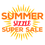 Summer Sizzle Super Sale Logo